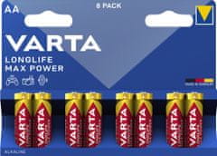 Varta baterie Longlife Max Power AA, 8ks
