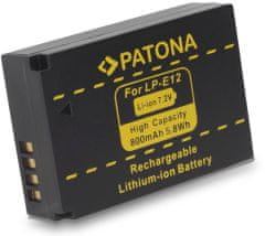 PATONA baterie pro Canon LPE12 800mAh Li-Ion 7,2V