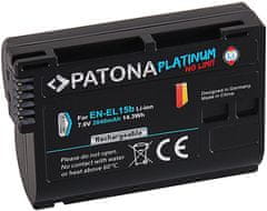PATONA baterie pro foto Nikon EN-EL15B 2040mAh Li-Ion Platinum