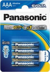 Panasonic baterie LR03 4BP AAA Evolta alk