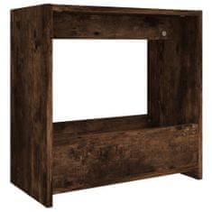 Vidaxl Odkládací stolek kouřový dub 50 x 26 x 50 cm kompozitní dřevo