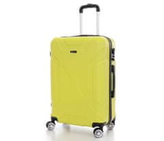 T-class® Cestovní kufr VT21121, žlutá, L