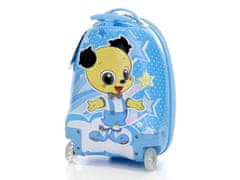 T-class® Dětský palubní kufr 3971 (Modrý pejsek)