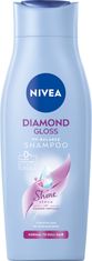 Nivea Diamond Gloss Šampon pro normální a matné vlasy 400 ml