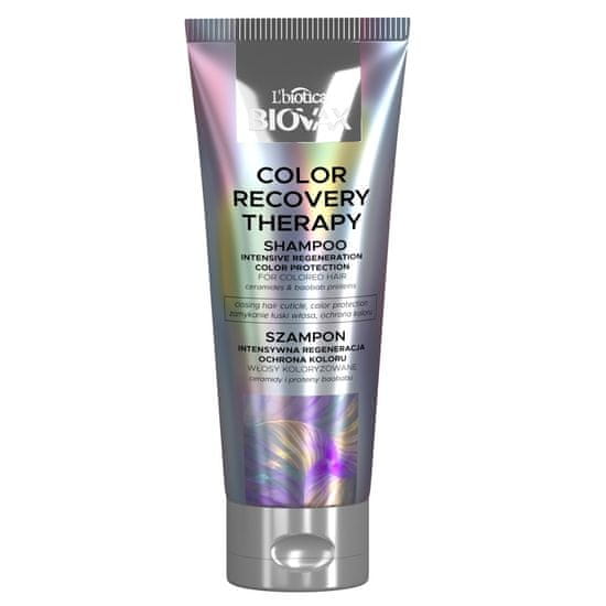 L´Biotica	 Biovax Color Recovery Therapy šampon pro barvené vlasy - intenzivní regenerace a ochrana barvy 200 ml