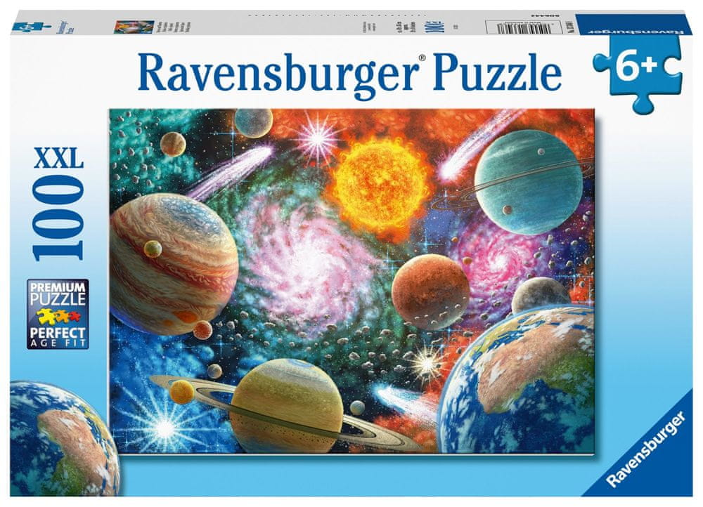 Levně Ravensburger Puzzle 133468 Ve vesmíru 100 dílků