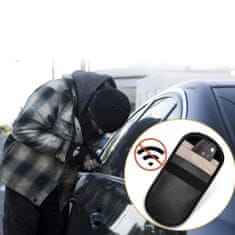 IZMAEL Pouzdro na klíče od auta proti krádeži - Černá KP25126