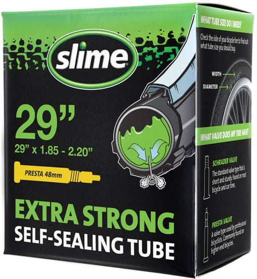 Slime Duše Standard – 29 x 1,85-2,20, galuskový ventil