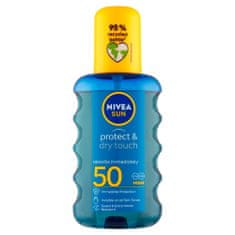 Nivea Sun Protect & Dry Touch neviditelný sprej na opalování OF 50, 200 ml