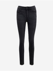 Orsay Tmavě šedé dámské skinny fit džíny 38