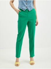 Orsay Zelené dámské kalhoty 36