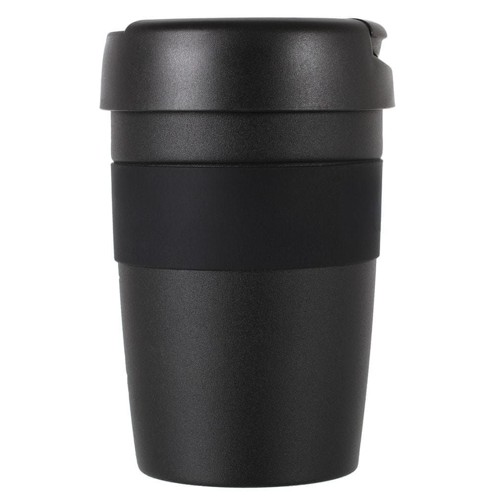 Lifeventure Insulated Coffee Cup; 350ml; black