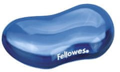 Fellowes Podložka pod zápěstí CRYSTAL gelová modrá