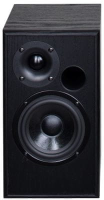  aq m25 stereo aktívne reproduktory Bluetooth usb rca vstup diaľkové ovládanie špičkový zvuk výkon 2krát 30 w bassreflex ozvučnice 