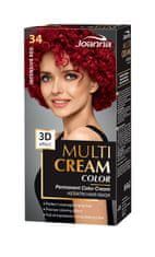 Joanna Multi Cream Colour č. 34 Intenzivní červená
