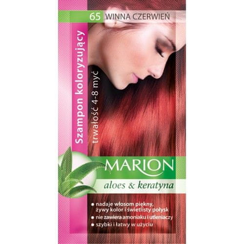 Marion Barvicí šampon 4-8 umytí č. 65 Vínově červená