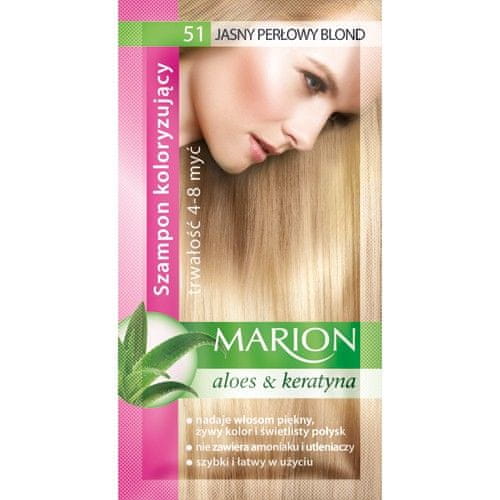 Marion Barvicí šampon 4-8 umytí č. 51 Light Pearl Blonde