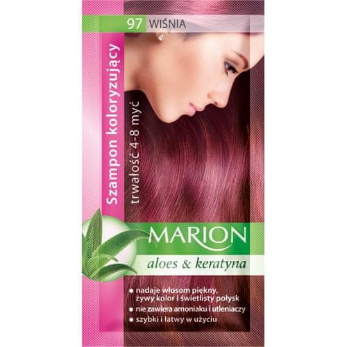 Marion Barvicí šampon 4-8 umytí č. 97 Cherry