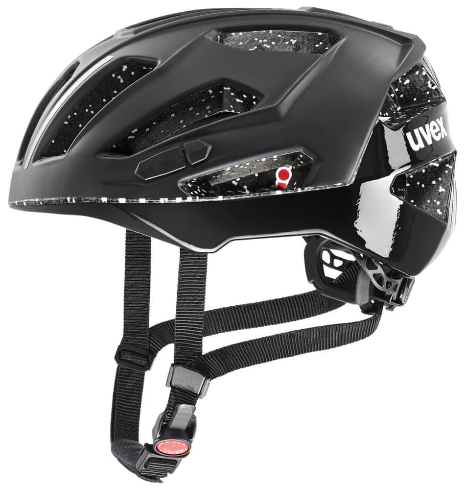 Levně Uvex helma 2023 GRAVEL X BLACK SKYFALL MATT černá mat 52 - 57