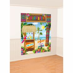 Amscan Nástěnná dekorace Havaj 82 x 149 cm