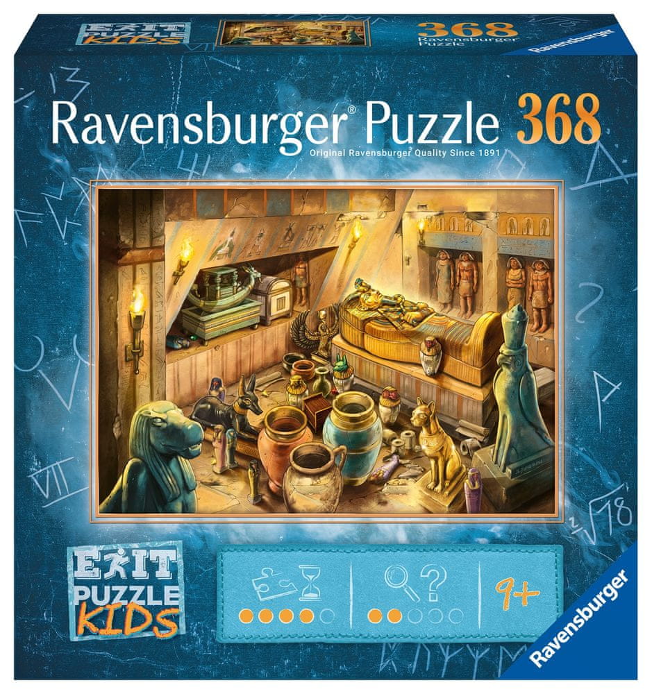 Ravensburger Únikové Exit KIDS Puzzle: Egypt 368 dílků