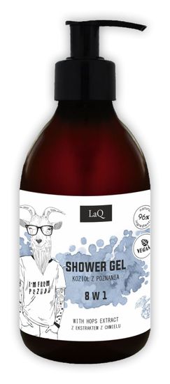 LaQ Pánský sprchový gel 8W1 500 ml