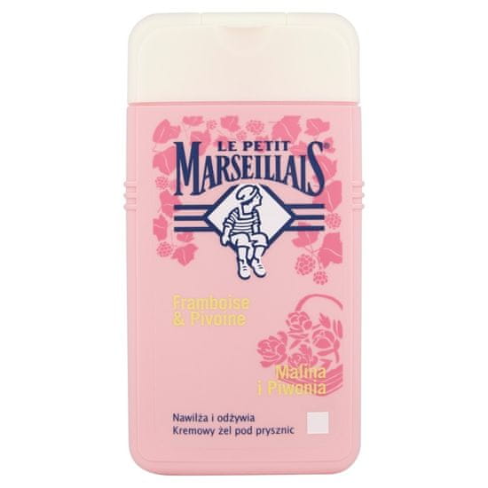 Le Petit Marseillais Sprchový gel Raspberry & Peony 250ml