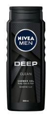 Nivea Pánský sprchový gel Deep Clean 500 ml