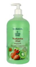 Soraya Osvěžující sprchový gel Family Fresh Strawberry & Kiwi 1000 ml
