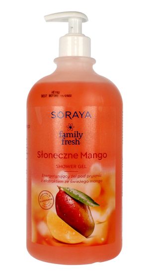 Soraya Family Fresh Energizující sprchový gel Sunshine Mango 1000 ml