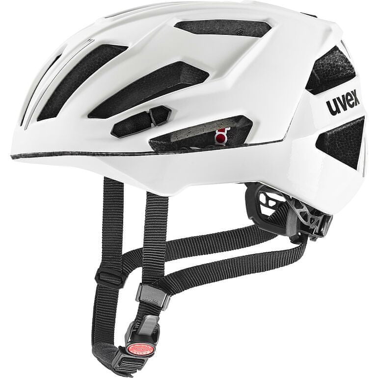 Levně Uvex helma 2023 GRAVEL X WHITE MATT 52–57 cm