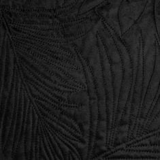 DESIGN 91 Přehoz na postel - Luiz 4, černý, š. 220 cm x d. 240 cm