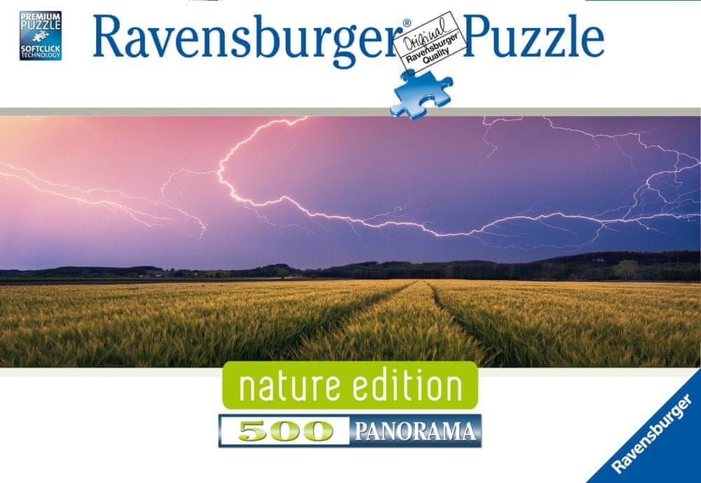 Levně Ravensburger Panoramatické puzzle Bouřka 500 dílků