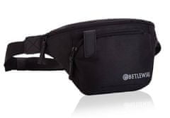 Betlewski Módní taška s ledvinovým popruhem Epo-5164 Black