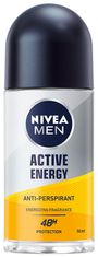 Nivea Pánský dezodorant Active Energy Roll-On Męski 50Ml