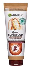 Garnier Regenerační krém na ruce Hand Superfood Cocoa Butter + Ceramide - pro extrémně suchou pokožku 75 ml