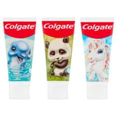 Colgate Zubní pasta pro děti 3+ Zvířátka - Smíšené vzory 50ml