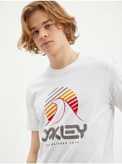 Oakley Bílé pánské tričko Oakley XXL