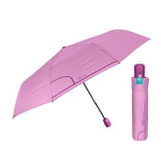 Perletti Dámský plnoautomatický deštník COLORINO / světle fialová, 26294