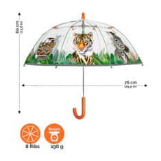Perletti Dětský reflexní deštník COOL KIDS Safari, 15619