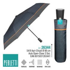Perletti TIME Pánský plnoautomatický deštník SCOZZESE, 26344