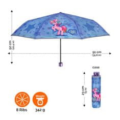 Perletti Cool Kids, Skládací deštník UNICORN, 15622