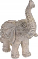 Koopman Zahradní figurka dekorativní slon 52 x 24 cm