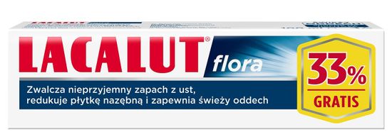 Lacalut Zubní pasta Flora (+33% zdarma) 100ml