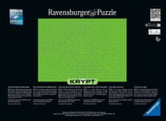 Ravensburger 173648 Krypt Puzzle: Neonová zelená 736 dílků