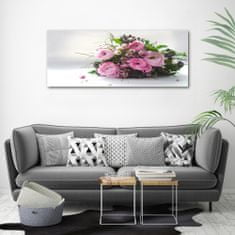 Wallmuralia Foto obraz canvas Kytice růží 125x50 cm
