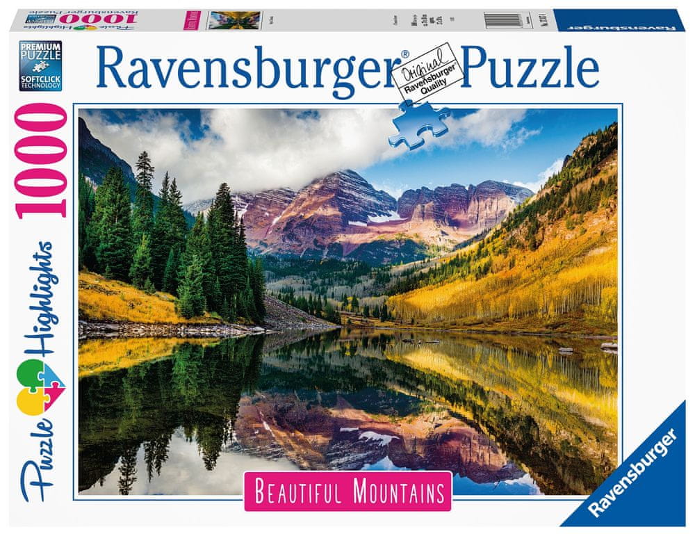 Ravensburger Puzzle Dechberoucí hory: Aspen, Colorado 1000 dílků