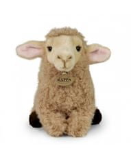Hollywood Plyšová ovečka béžová ležící - Eco Friendly Edition - 28 cm