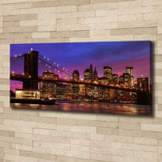 Wallmuralia Foto obraz canvas Manhattan západ 125x50 cm