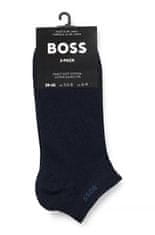 Hugo Boss 2 PACK - pánské ponožky BOSS 50469849-401 (Velikost 39-42)